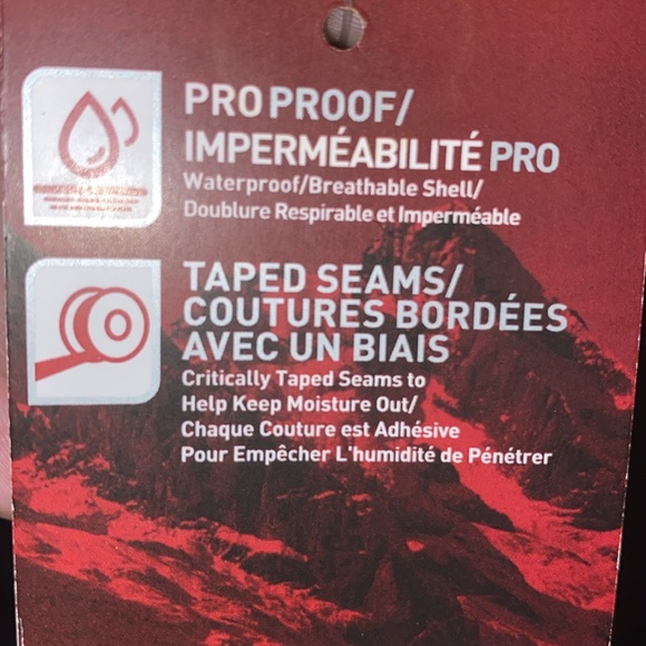 Swiss Tech Ladies Waterproof Rain Jacket with Hood Size Small Black - Picture 6 of 13